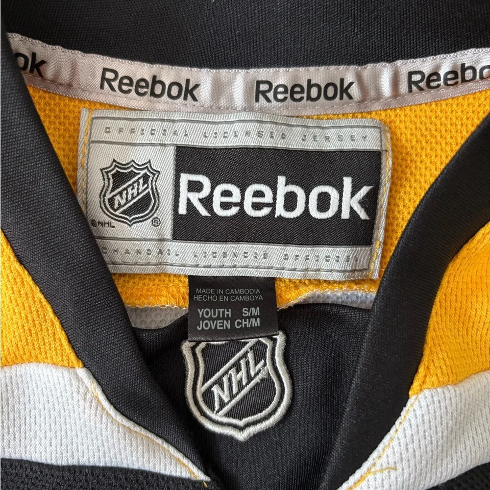Reebok Boston Bruins Black & Gold Hockey Jersey